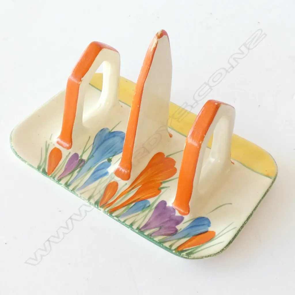 CLARICE CLIFF - BIZARRE - CROCUS Image 1++