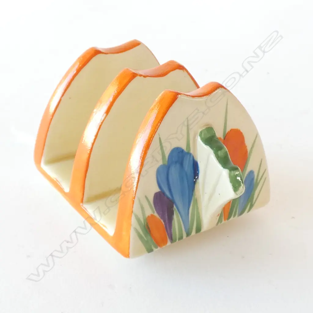 CLARICE CLIFF - BIZARRE - CROCUS Image 1++