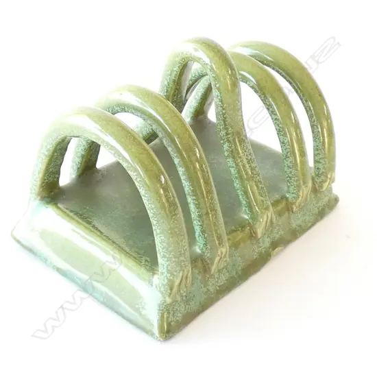 GREEN GLAZED POTTERY