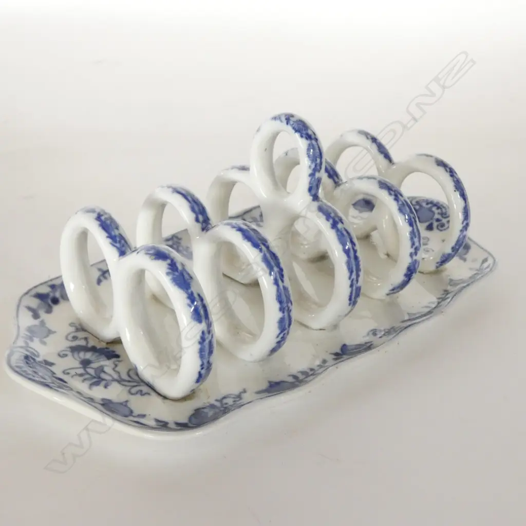 CARRO - BLUE & WHITE FRUIT & FLOWERS Image 1++