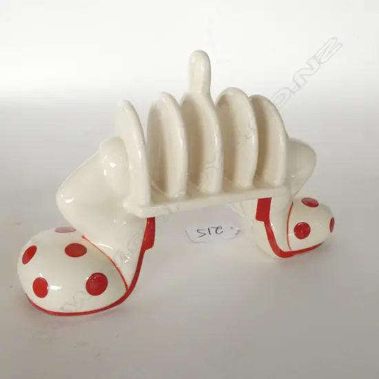 CARLTON WARE - LEGS WITH POLKA DOT SHOES