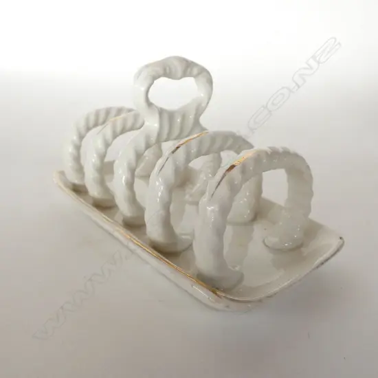 VICTORIAN STYLE WHITE WITH GILT