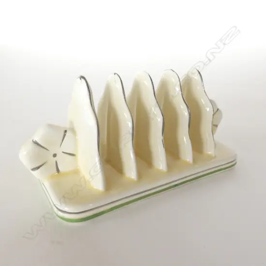 BOVEY WARE - ART DECO WITH GREEN & GILT