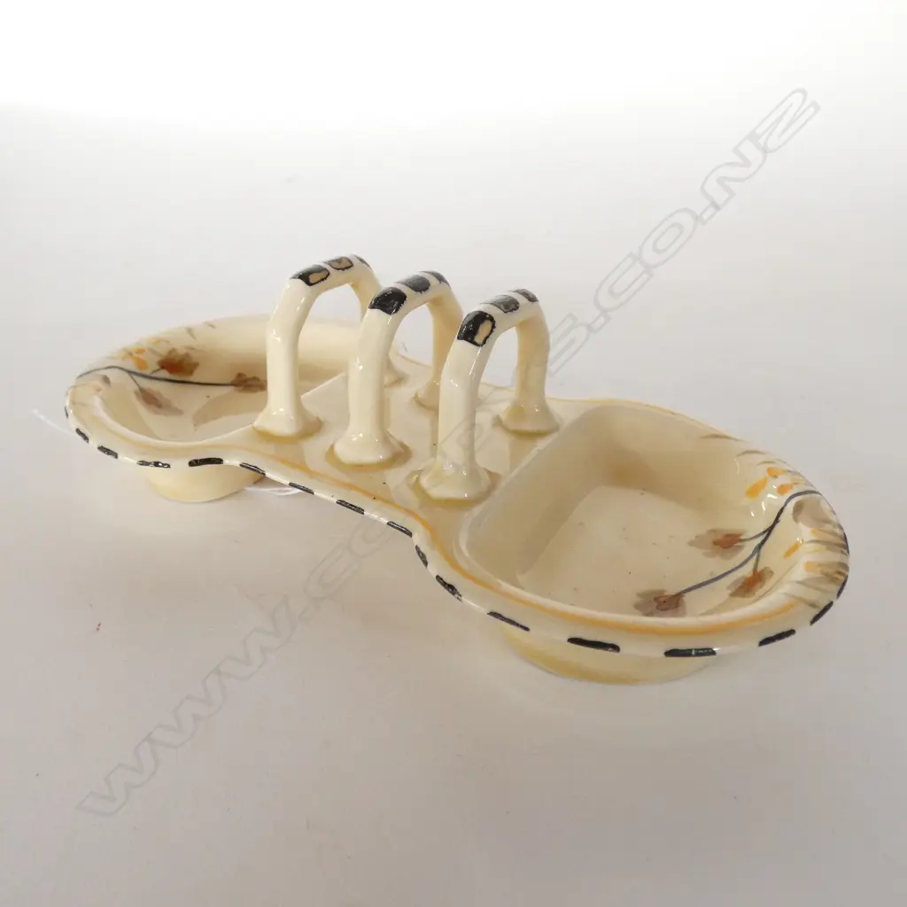 CROWN DEVON - COMBINATION JAM AND BUTTER Image 1++