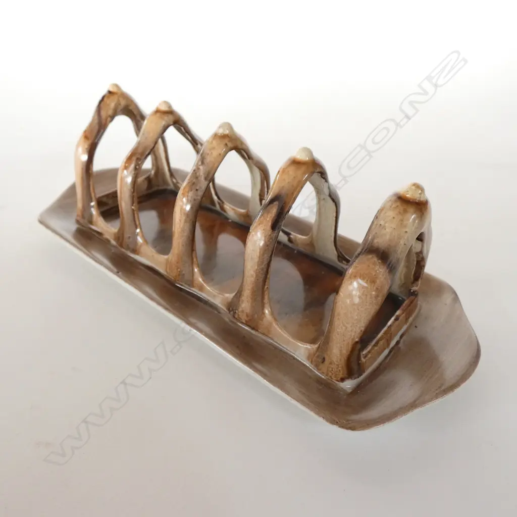 SHELLEY - ART DECO BROWN & OCRE GROUND Image 1++