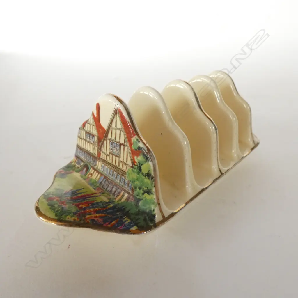 ROYAL WINTON - TUDOR HOUSE & HOLLYHOCKS Image 1++