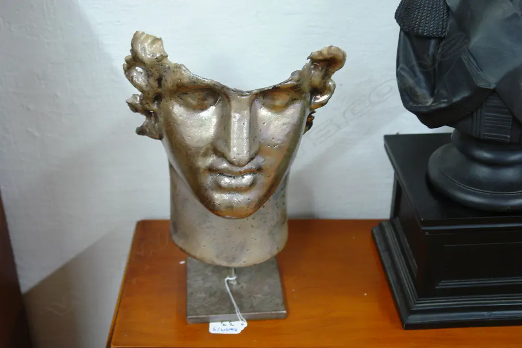METALLIC GREEK STYLE BUST Image 1++