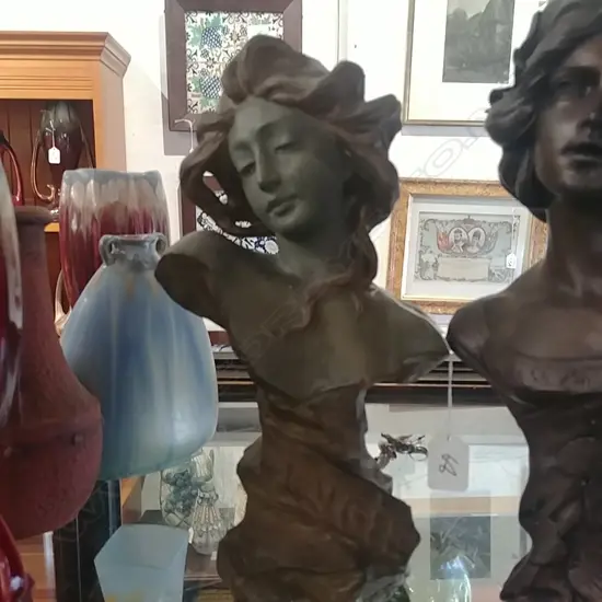 CONT ART NOUVEAU BUST LADY
