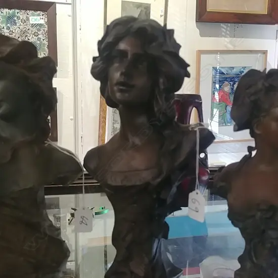 CONT ART NOUVEAU BUST LADY