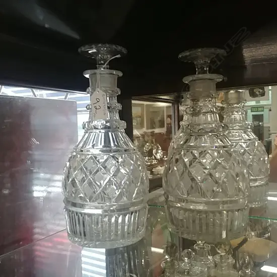 PR CRYSTAL DECANTERS