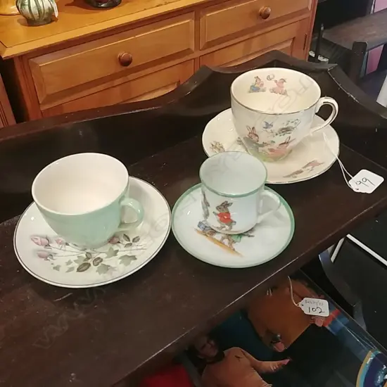 3 ASSORTED C/S - MEAKIN ETC.