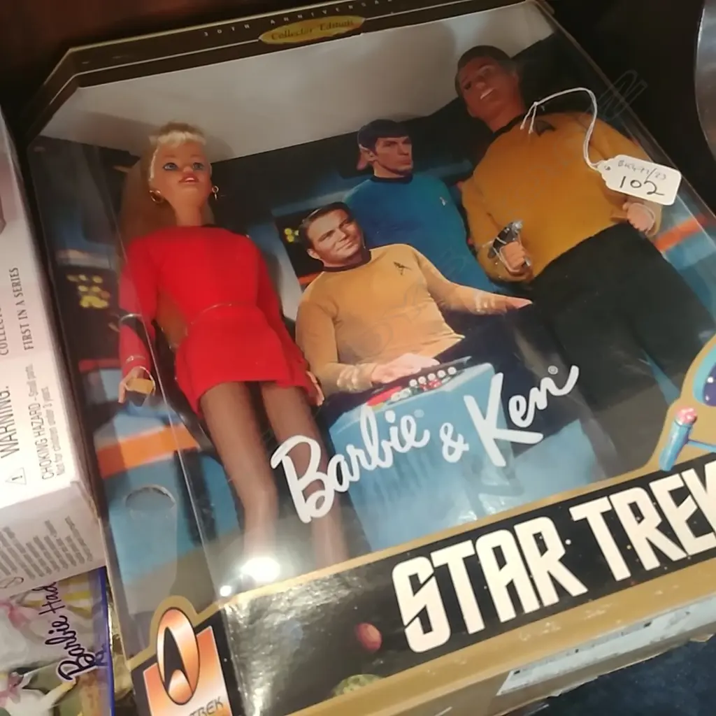 MATTEL BARBIE+KEN STAR TREK Image 1++