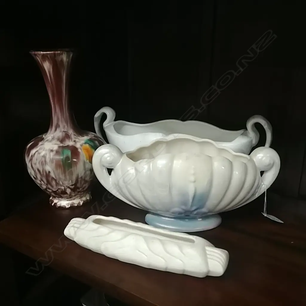 FOUR VASES - GERMAN, C.LYNN & TITIAN Image 1++