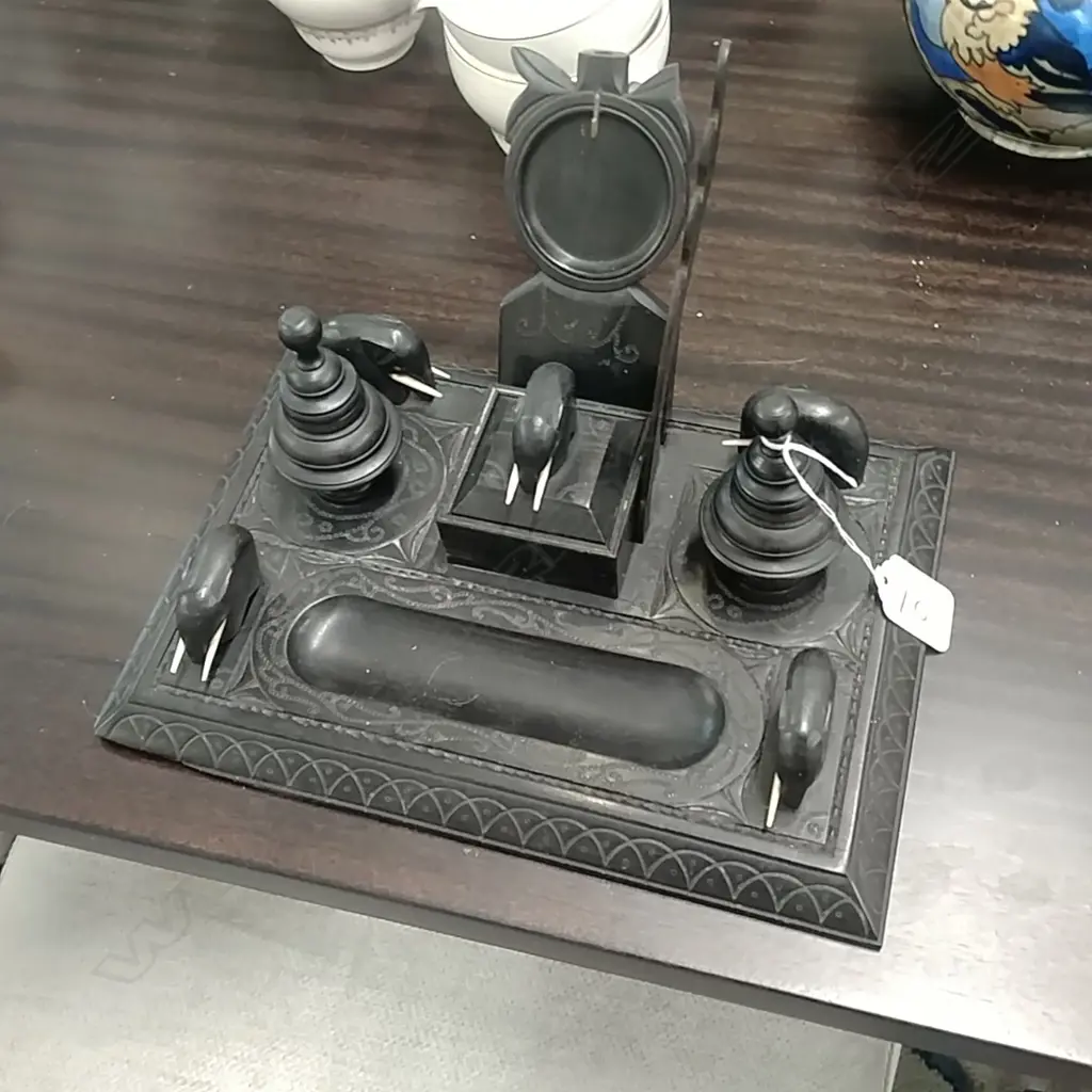 EBONY DESK STAND Image 1++