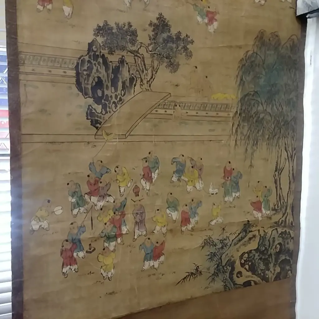 2 CHINESE SCROLLS Image 1++