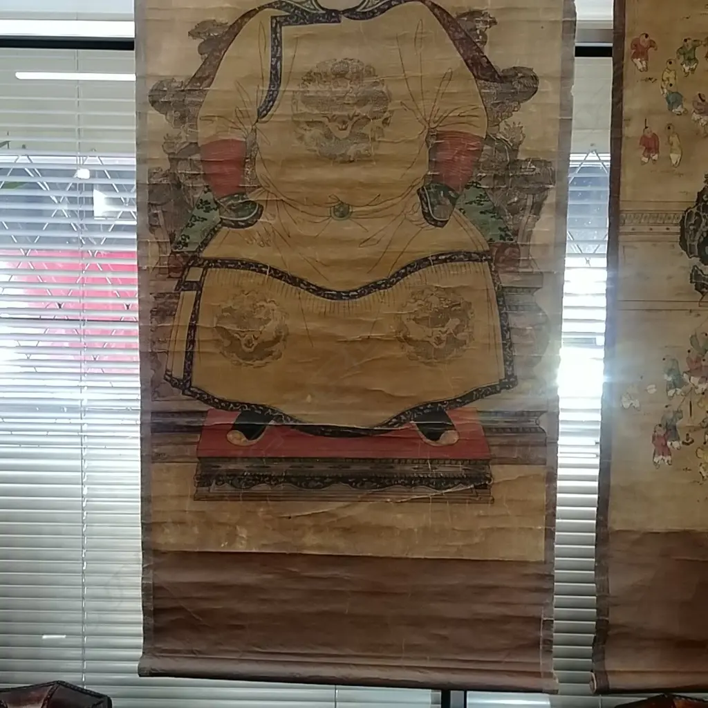 2 CHINESE SCROLLS Image 1++