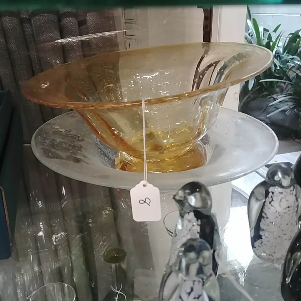 2 GLASS BOWLS Image 1++