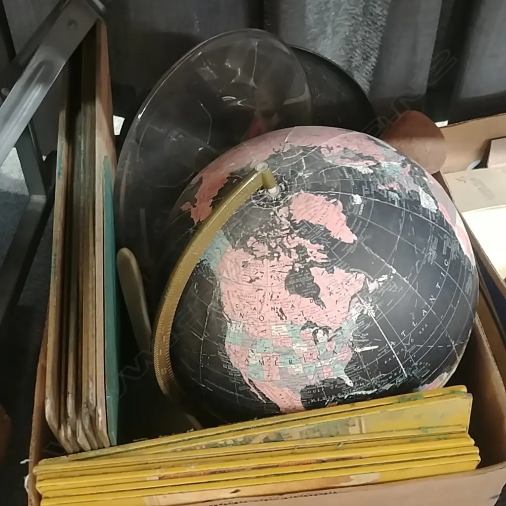 BOX LOT GLOBE ETC Image 1++