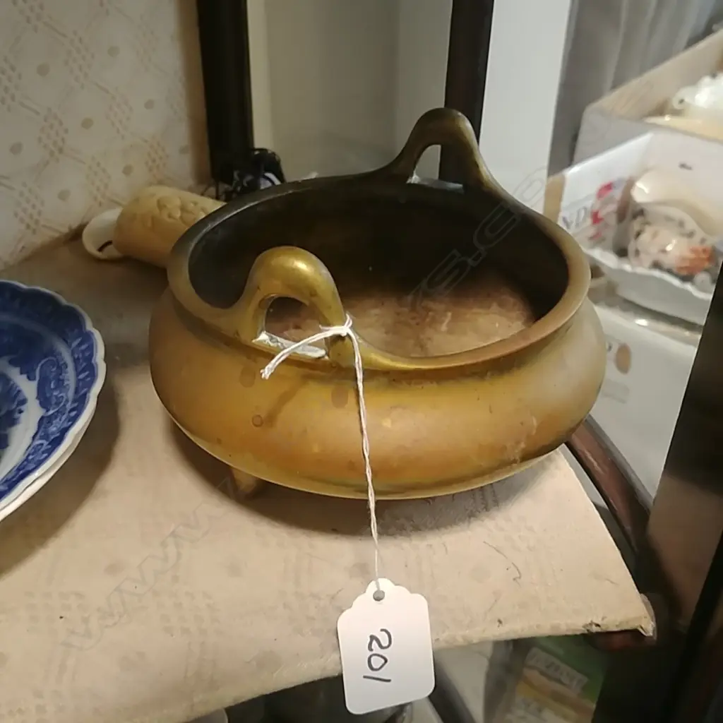CHINESE BRONZE INCENSE BURNER  Image 1++