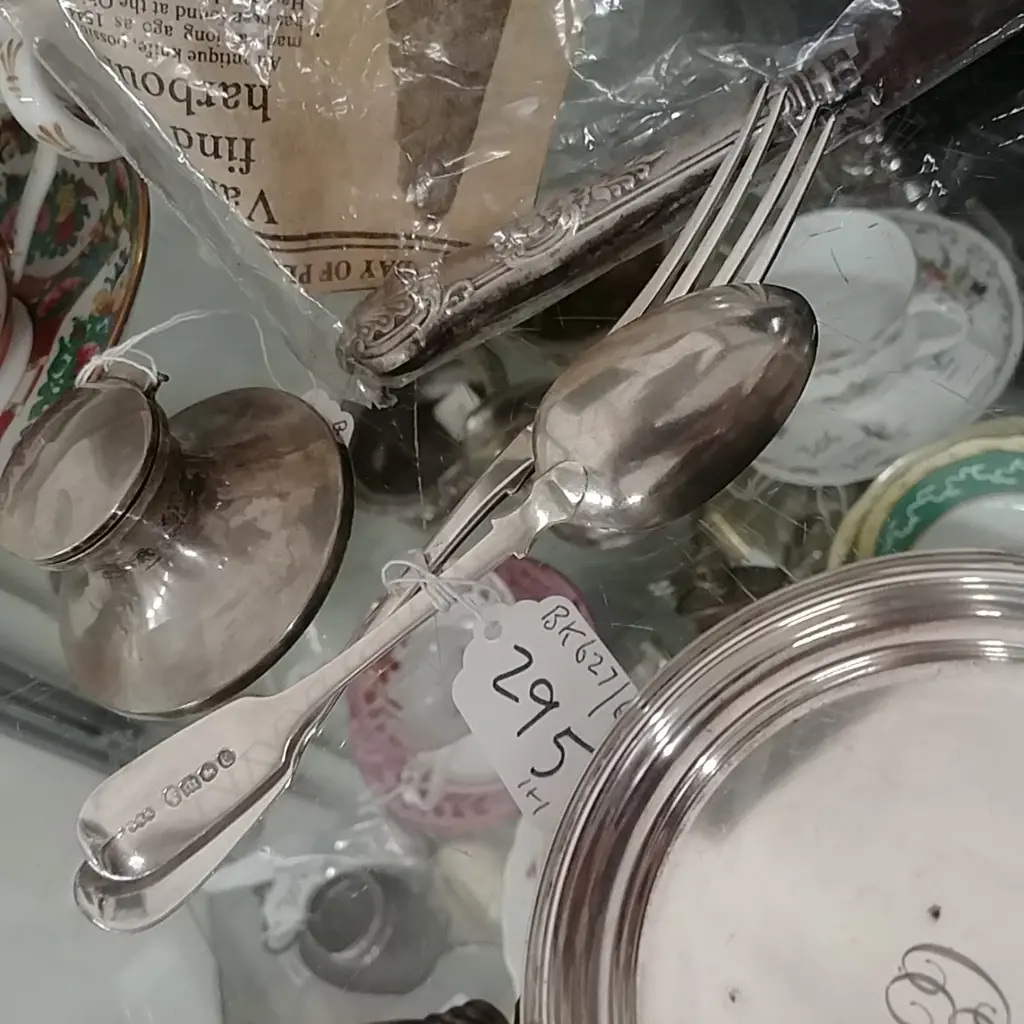 S/S FORK & TEASPOON Image 1++