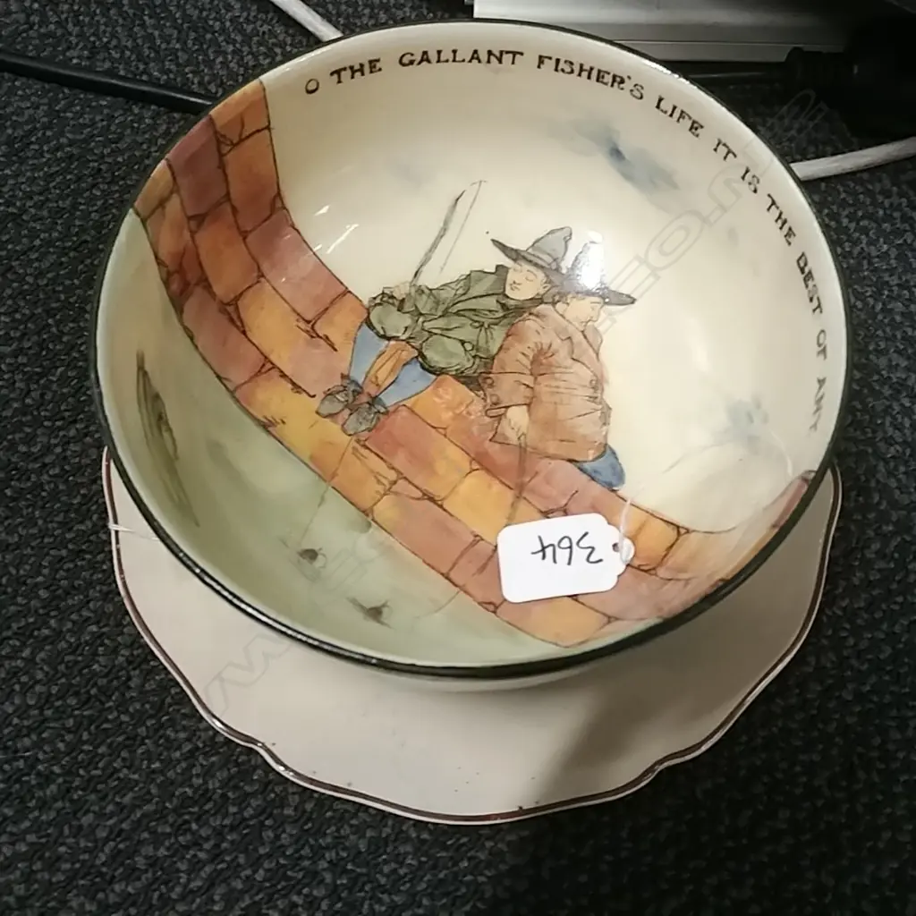 R/DOULTON SERIES WARE PLATE +BOWL Image 1++