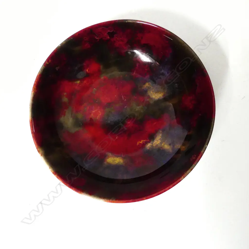 A Doulton Flambé bowl Image 1++