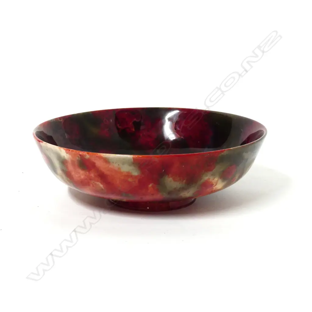 A Doulton Flambé bowl Image 1++