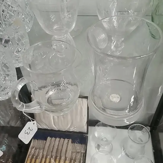 2 CORONATION ETCHED MUGS
