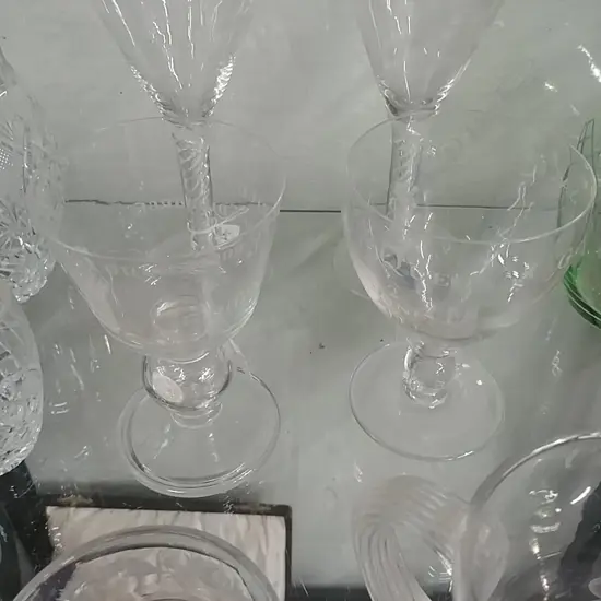 2 CORONATION ETCHED RUMMERS 