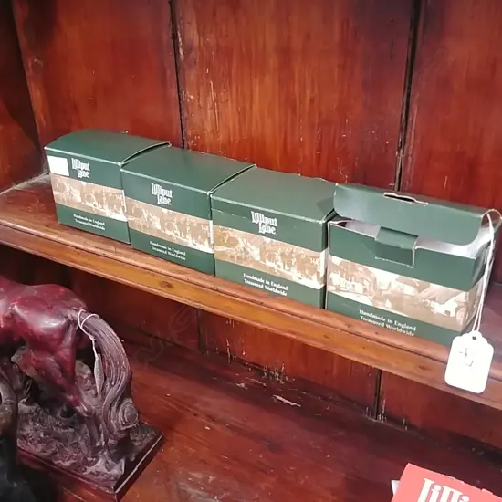 4 BOXED LILIPUT HOUSES