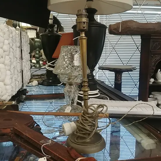BRASS SIDE LAMP