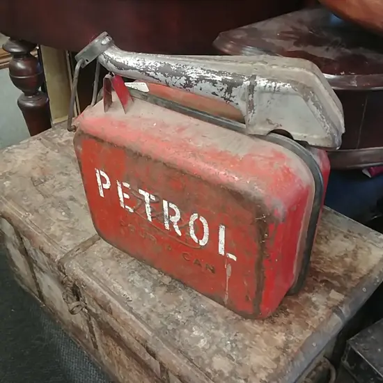 VINTAGE NZ PETROL CAN - LESCO 'POUR-A-CAN'