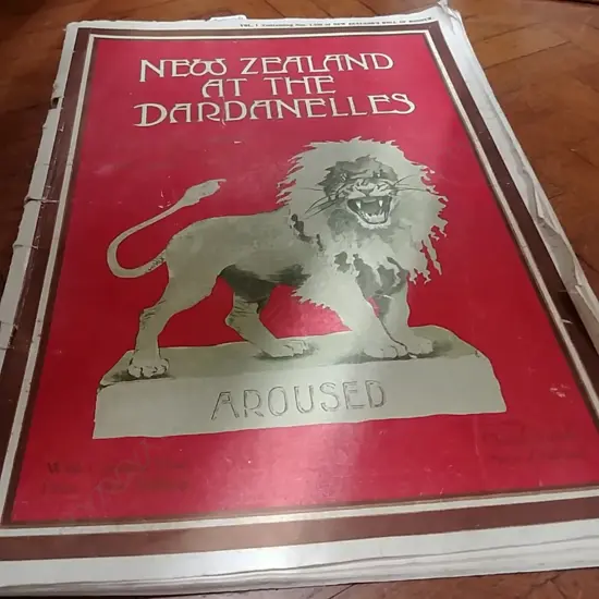  1 VOL NZ AT THE DARDUNELLES