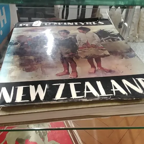 PETER McINTYRE'S NEW ZEALAND BOOK