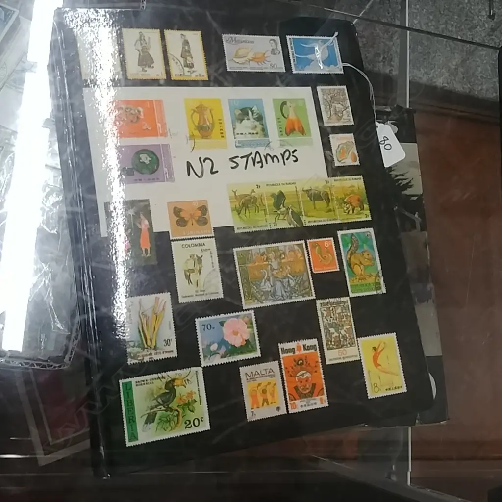 NZ STAMP ALBUM Image 1++