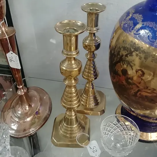 PR BRASS CANDLESTICKS