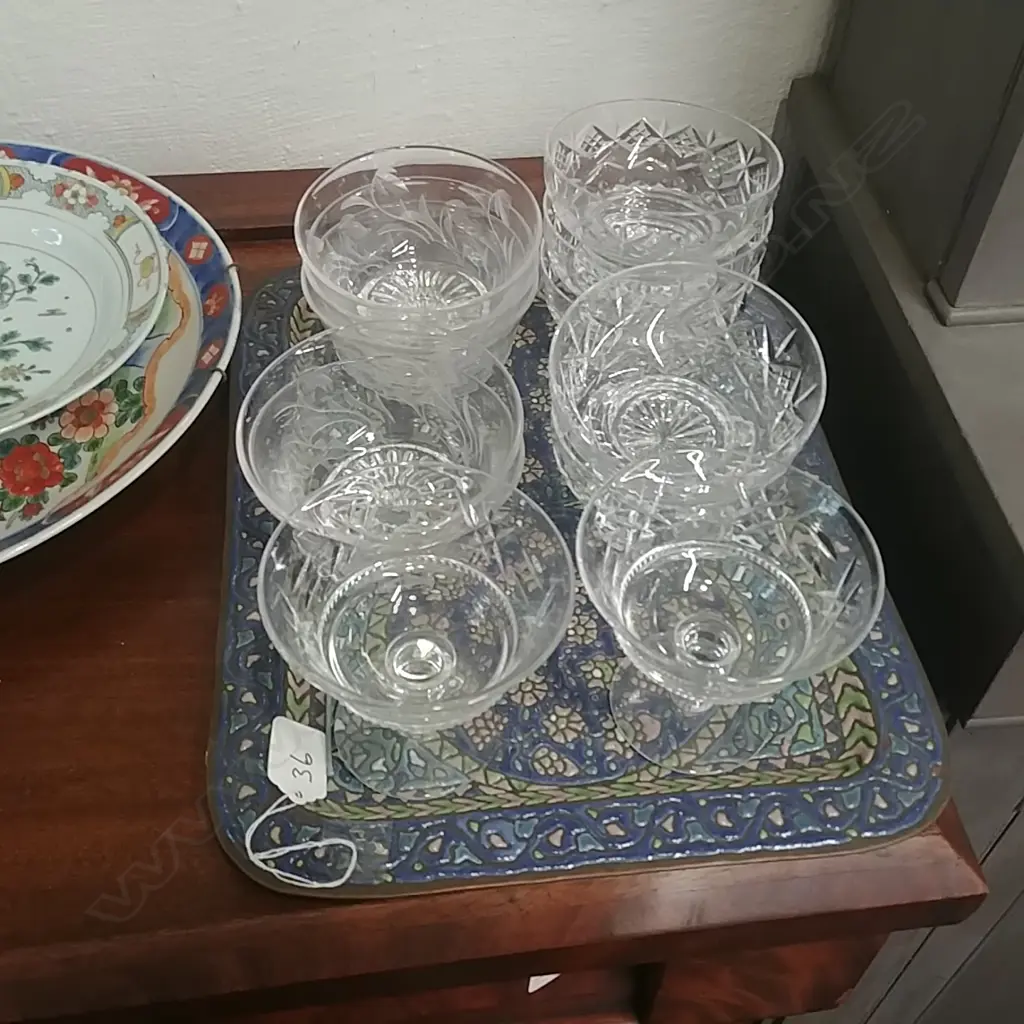TRAY OF CRYSTAL SUNDAES Image 1++