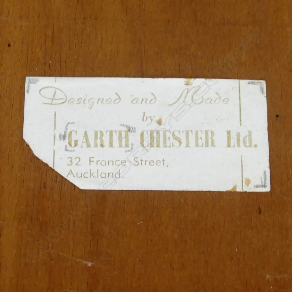 Garnet Campbell (Garth) Chester (1915-1968) dining suite Image 1++