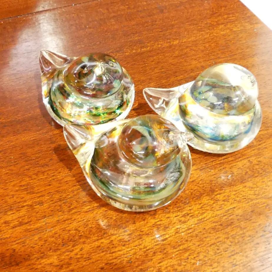 3 GLASS BIRDS  Image 1++