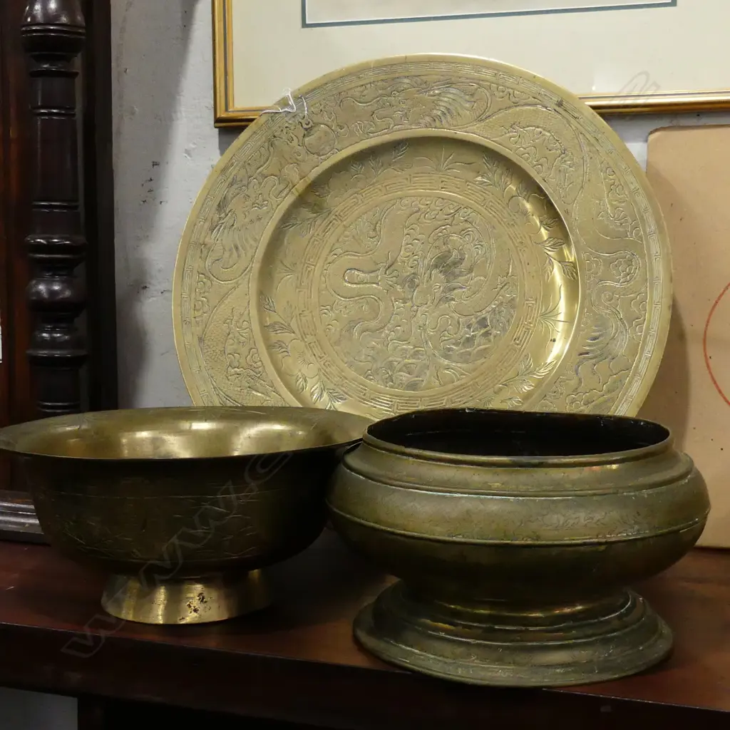 3 PCS CHINESE BRASS Image 1++