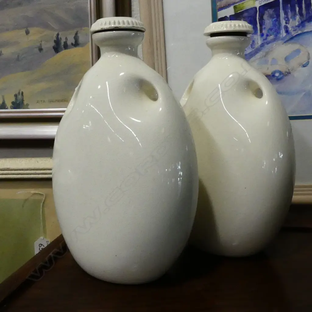 2 GRIMWADES CHINA BED-WARMERS Image 1++