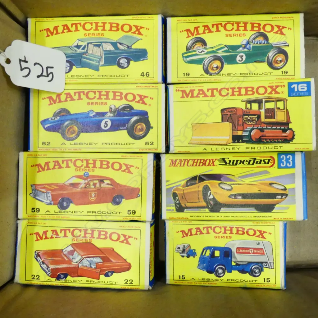 8 VINTAGE MATCHBOX SERIES BOXED TOYS Image 1++