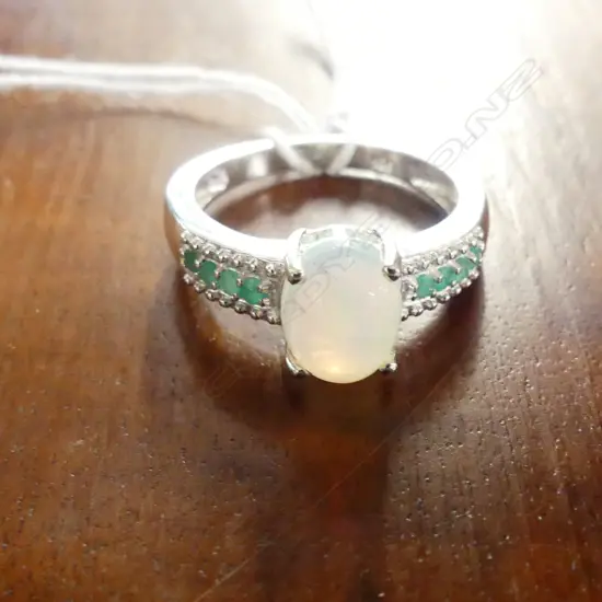 S/S & OPAL DRESS RING