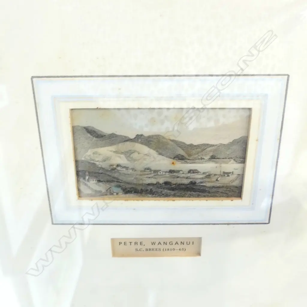 5 S.C.BREES ENGRAVINGS FRAMED Image 1++