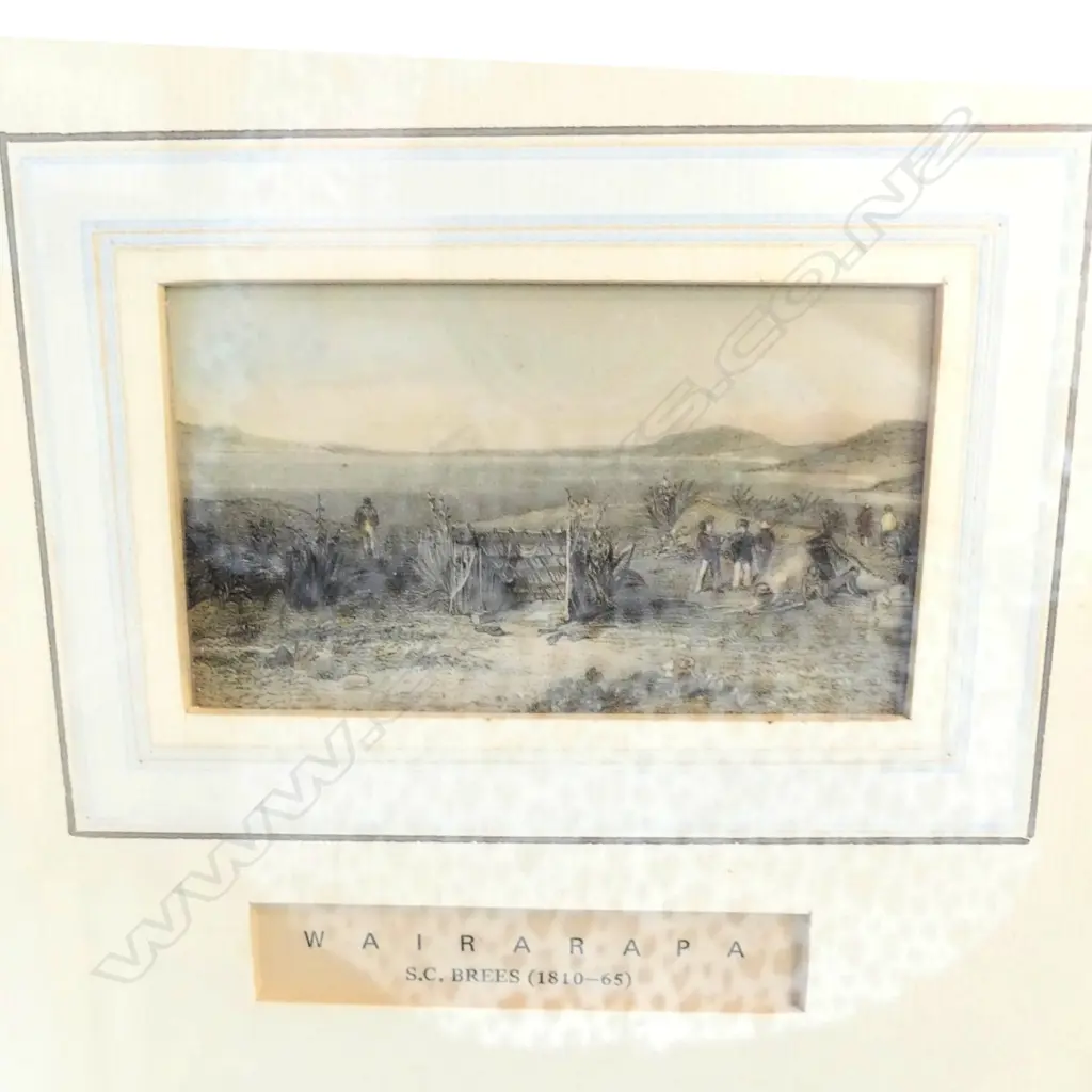 5 S.C.BREES ENGRAVINGS FRAMED Image 1++