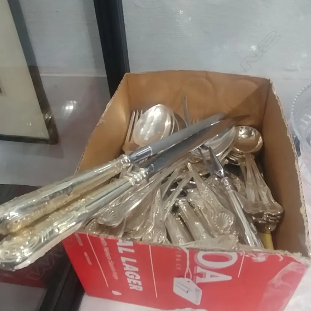 LARGE SET EPNS CUTLERY Image 1++