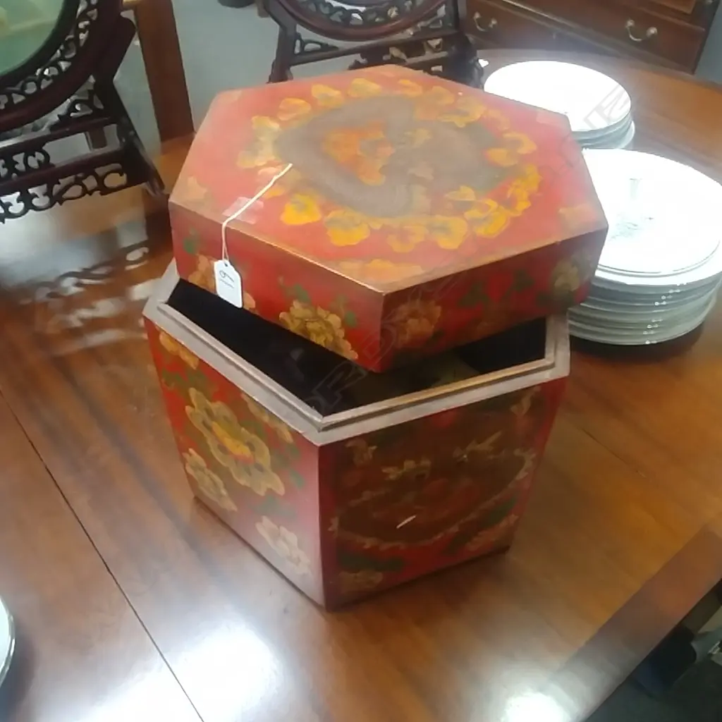 TIEBETAN BOX & CONTENTS Image 1++