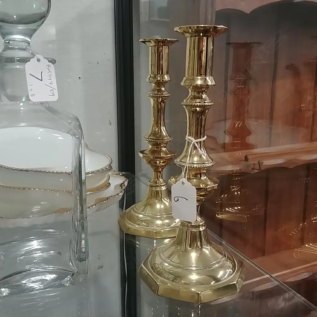 PR BRASS CANDLESTICKS Image 1++