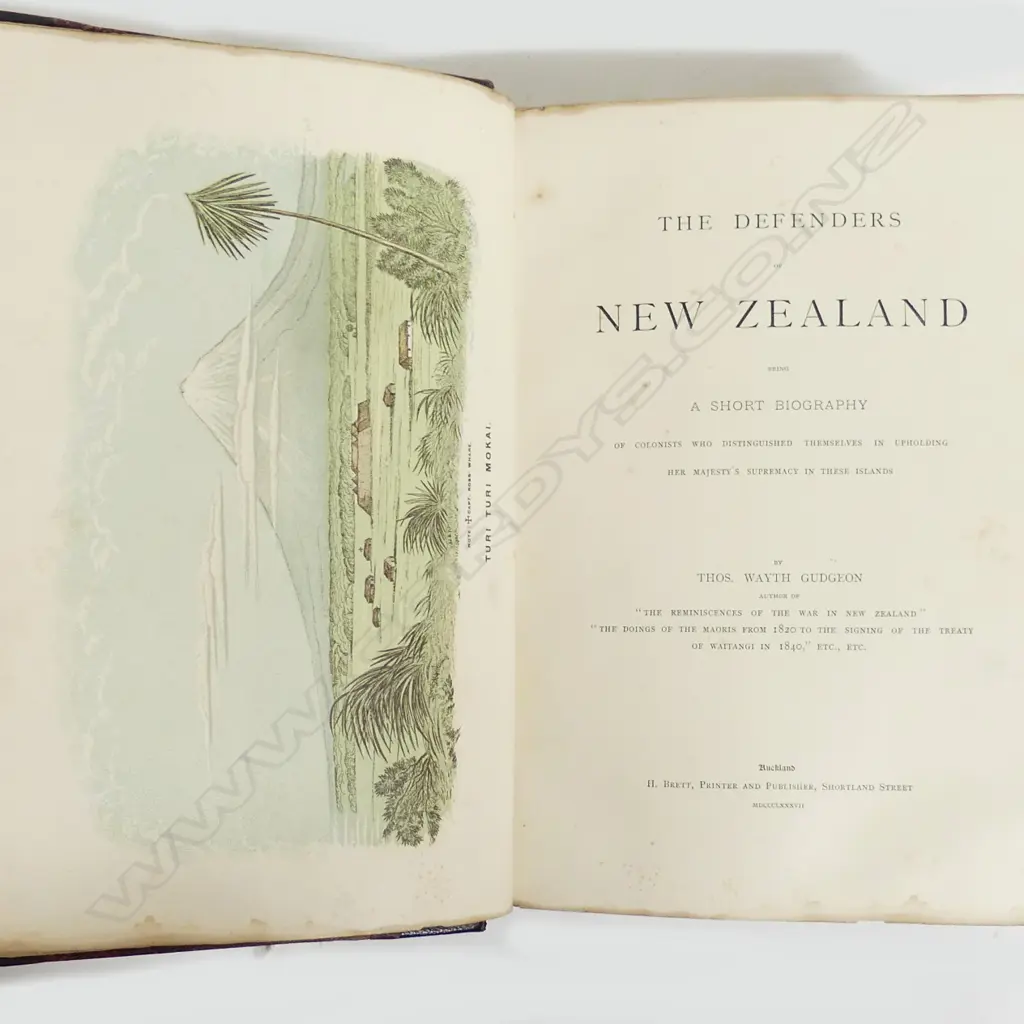Thomas Gudgeon 'The Defenders of N.Z...' Image 1++