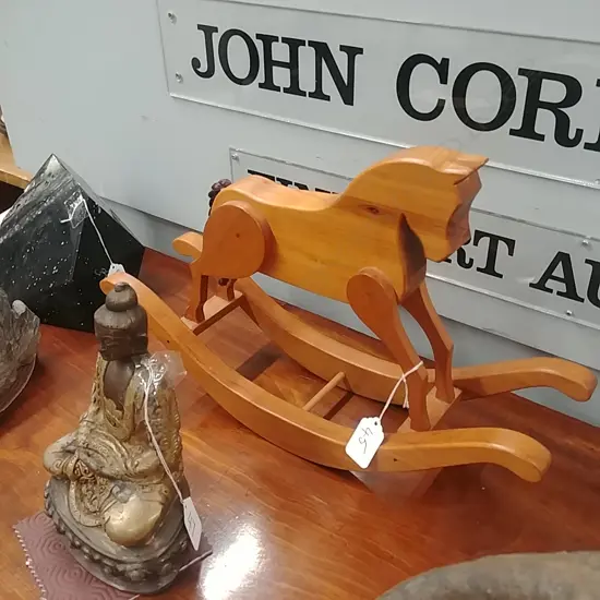 RIMU ROCKING HORSE